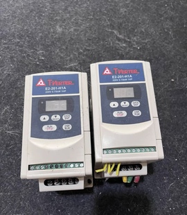0.75KW二手拆机件 台安E2变频器E2 220V H1A 功能包好 201