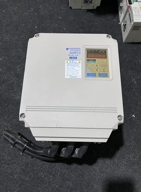 安川606PC3变频器CIMR-PCVB2P2单相220V 2.2KW二手包好，有质保