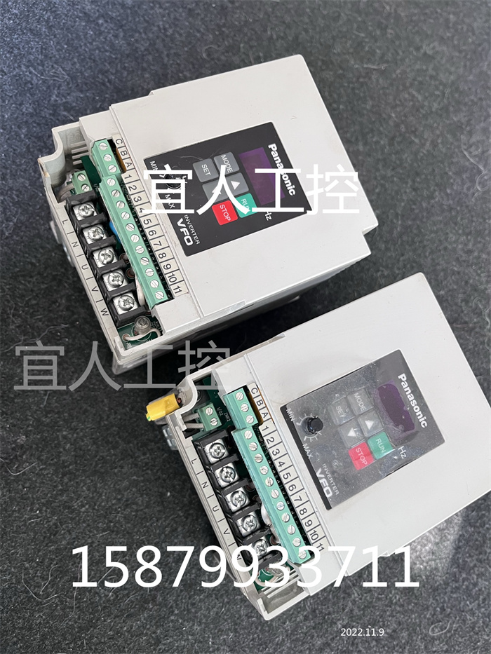 原装松下VFO变频器 BFV00072GK 0.75KW 220V 拆机功能包好 成色新