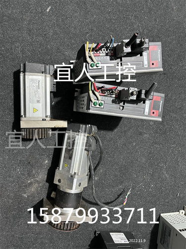 松下400W驱动电机套装MBDJT2210伺服驱动器 0.4kw 电机MHMJ042P1U