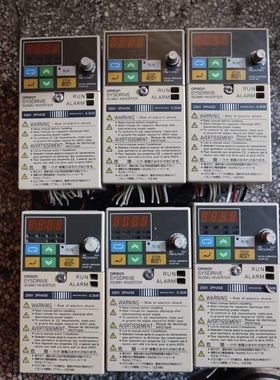 欧姆龙变频器  3G3MV-A2002     0.2KW  包好成色漂亮 200 -230V