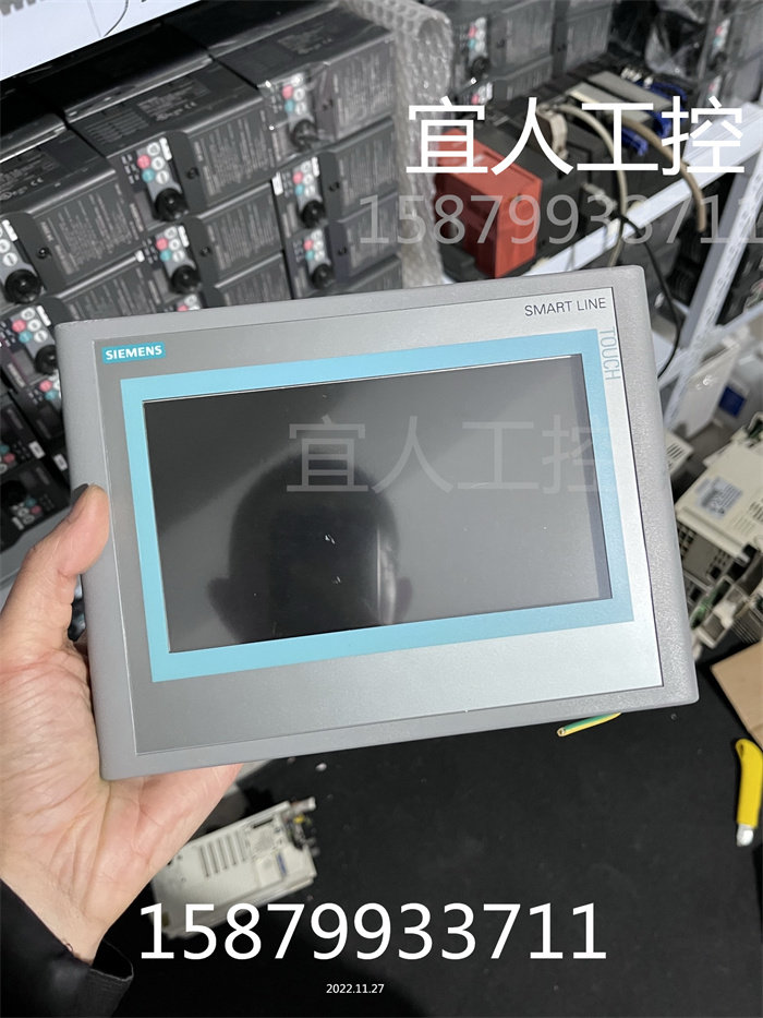 9新 西门子 7寸触摸屏 SMART700IE 6AV6 648-0BC11-3AX0 测试包好