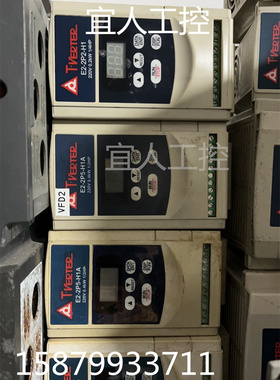 TVERTER台安变频器E2-2P2-H1F E2-2P2-H1 0.2KW 220V 质量保证