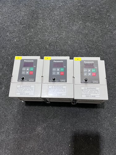 9新松下VFO变频器0.4KW单相220V BFV00042GK二手拆机 功能包好VF0