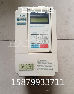 东元TECO/SPEECON/7200MA系列0.75KW 380V JNTMBGBB0001AZSU-