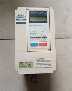 TECO东元7200MA 0.75KW 380V变频器JNTMBGBB001AZSUN/-包好用