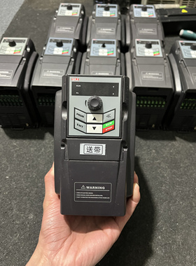 SAJ三晶变频器ATV13-4T2R2GH三相380V/2.2KW二手拆机 功能包好