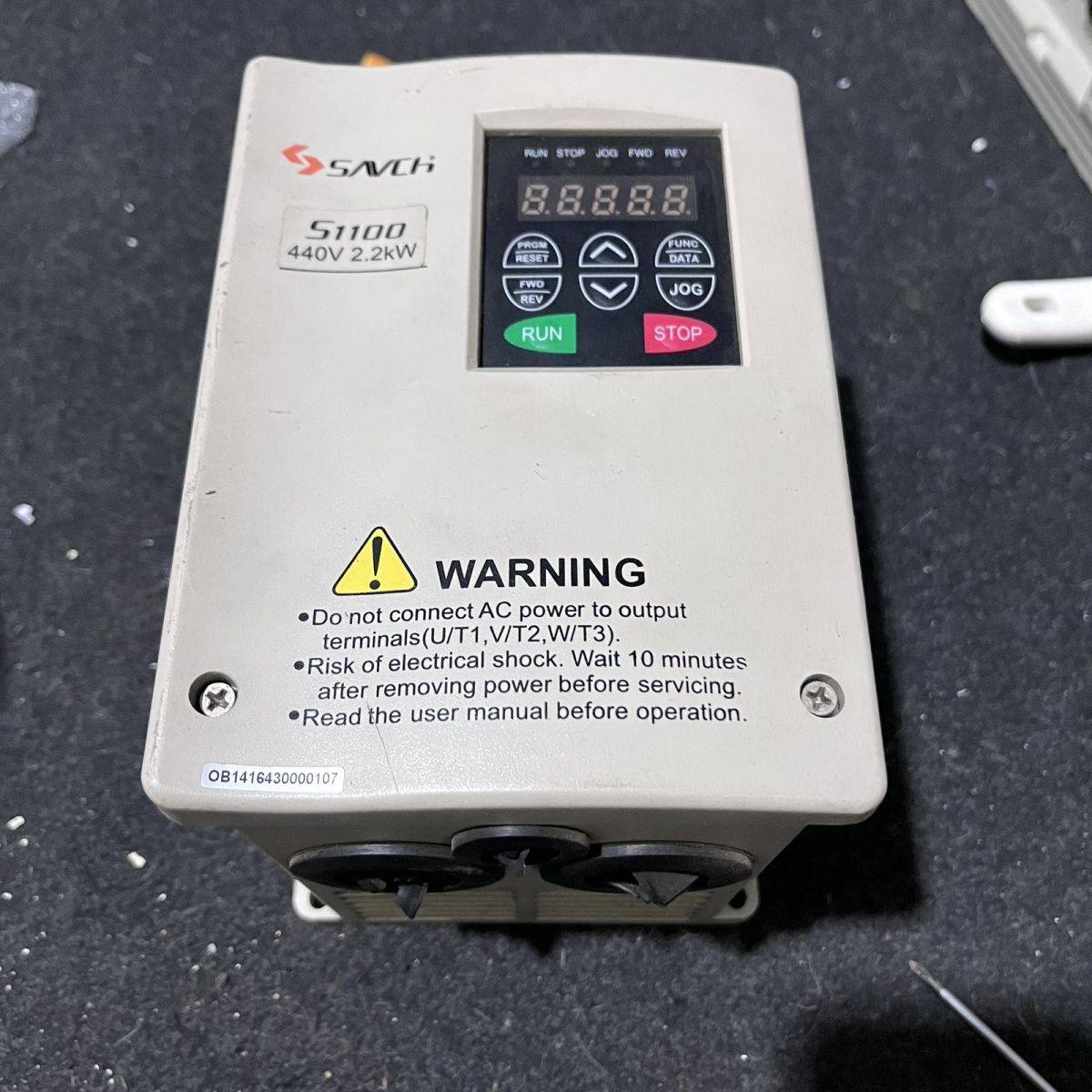 三基/三碁S1100变频器440V 2.2KW S1100-4T2.2G 二手拆机功能包好,电子元器件市场,变频器,淘宝优惠券,粉丝福利购,淘宝优惠卷