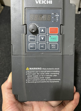 VEICHI伟创AC70E-T3-2R2G 2.2KW 380V二手拆机件 功能包好