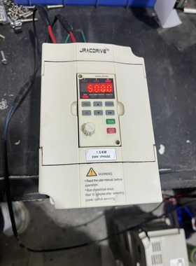 二手佳乐变频器JAC580B-1R5G-S2-5012 1.5KW 220V单相 包好用