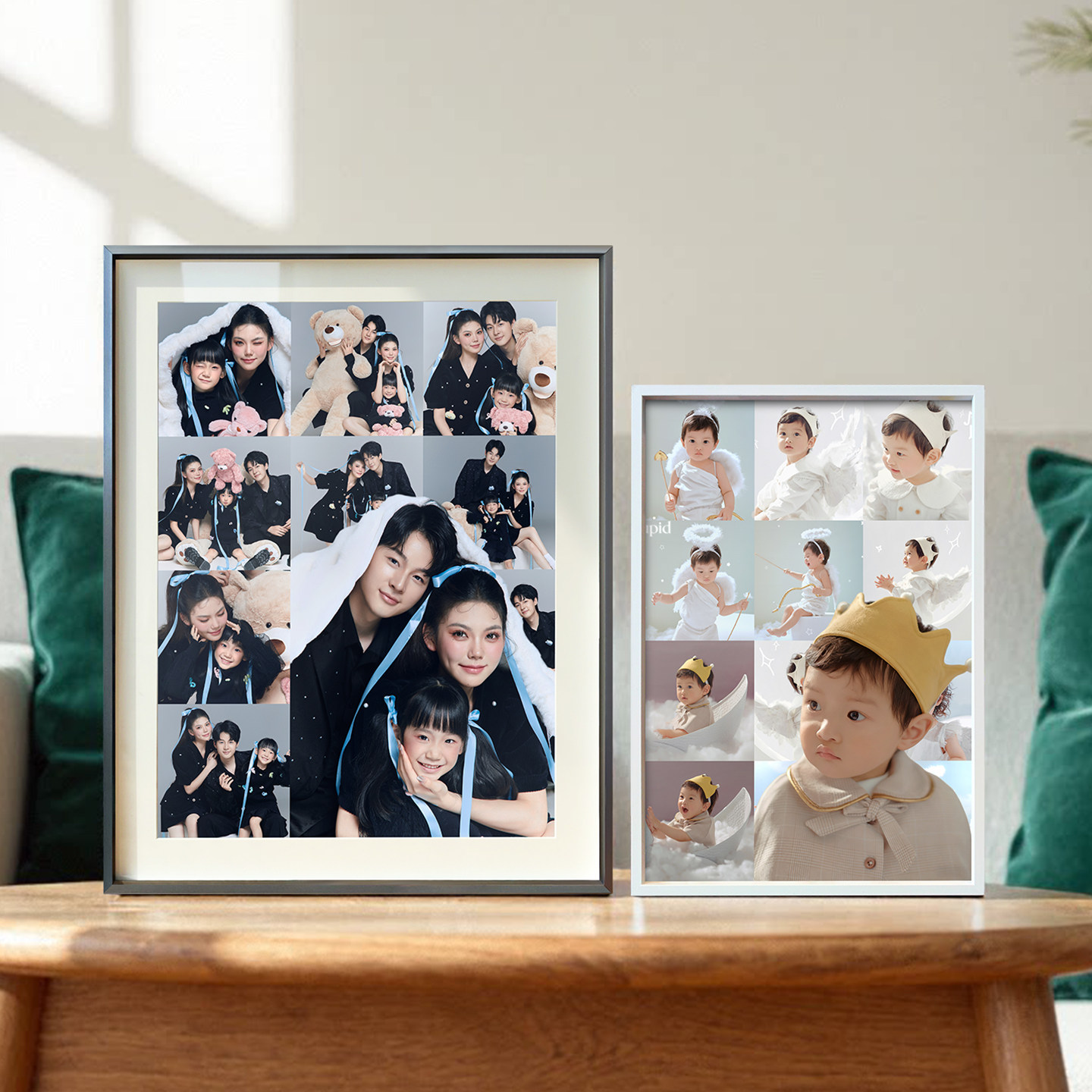 宫格相框铝合金大头2026新款挂墙周岁周年纪念照片相框diy定制