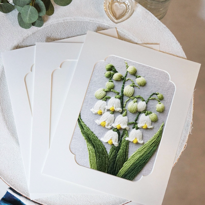 卡纸相框中式祥云角花型剪纸卡纸刺绣国画新中式白色卡纸装裱