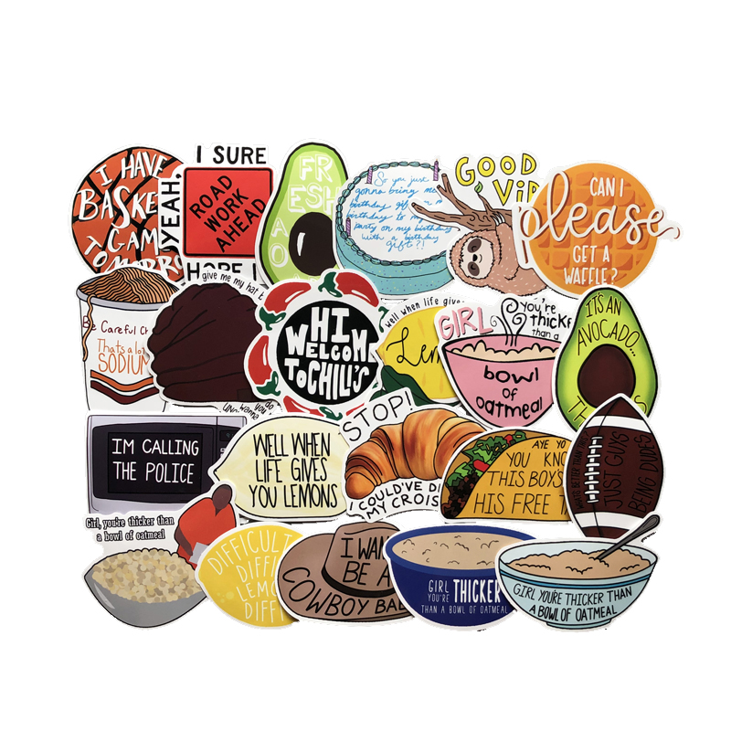 不重复手帐贴纸防水手账贴画diy