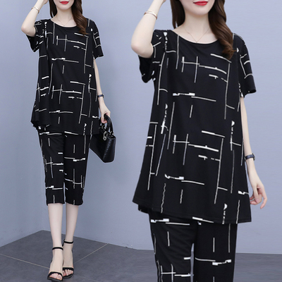 两件套韩版风格棉2022年夏季