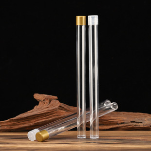 新款 筒亚克力透明试用卧香筒沉檀香螺旋盖子 塑料香管家用线香分装