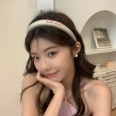 流光细闪min海绵发箍高颅顶韩系夏日气质名媛千金百搭细发箍E0963