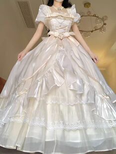 出租公主花嫁长裙 生日裙 Lolita毕业典礼礼服裙租赁在逃公主裙
