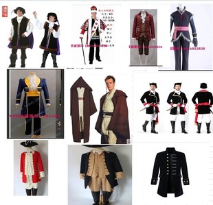 出租cosplay服装音乐剧亚历山大汉密尔顿万圣节中世纪王子演出服