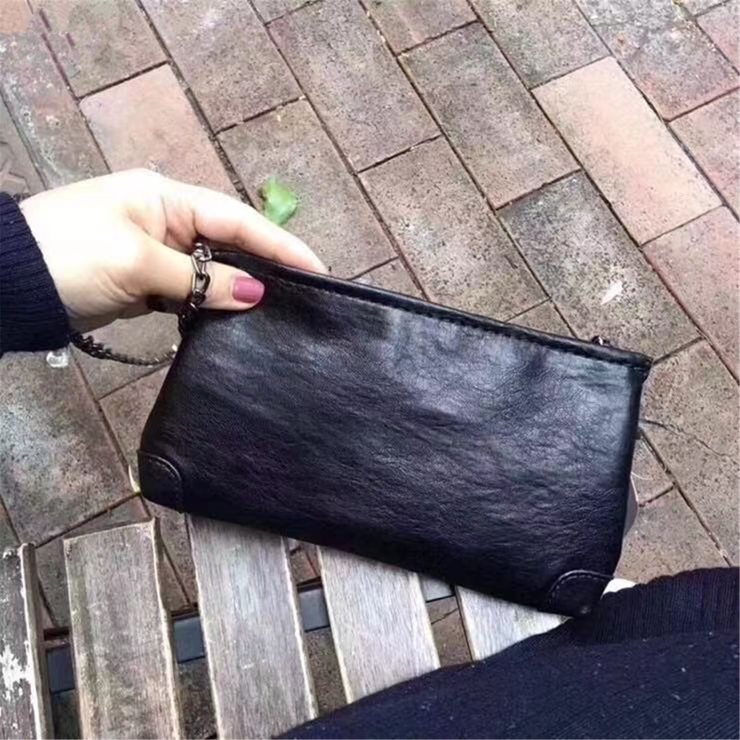 新款简约链条轻便手拿包女包时尚斜挎包手机包流迷你小包包手抓包