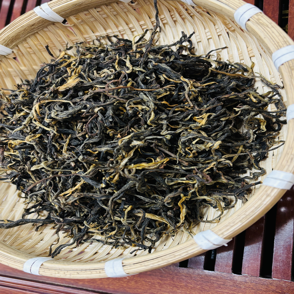 云南攸乐山头春古树普洱晒红茶蜜香花果香2025年散茶