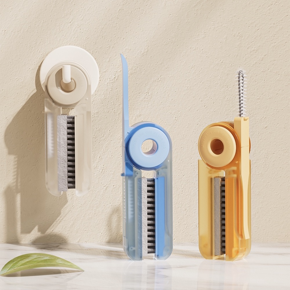 水杯清洗神器硅胶玻璃杯刷