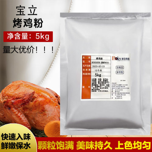 宝立BBQ烤翅腌料汉堡腿肉