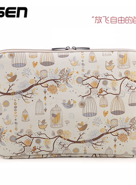 放飞自由笔记本电脑内胆包适用华为惠普13.3微软SurfacePro9小米平板6Pro小新Air14华硕无畏ipad10.2卡通图案