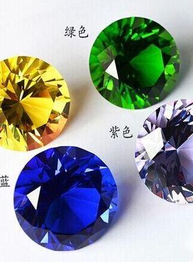 水晶柜台生日礼物小孩仿真摆件