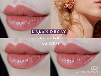 衰败城市 URBANDECAY口红 BACKSEAT 唇膏 日期已过
