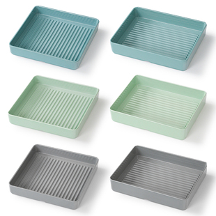 祥源美密胺餐具盘子长方形商用小托盘火锅配菜展示盘塑料方盘餐盘