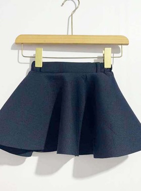 mini鸟系列春秋童装高腰百搭休闲短裤女童半身裙63129