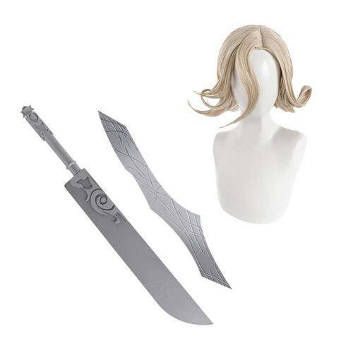 第5人格红夫人原皮血宴金皮cos服碎片蛋糕刀道具武器假发