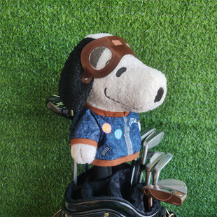 史努比高尔夫球杆套木杆套超柔软一号木帽套高尔夫杆套头保护套