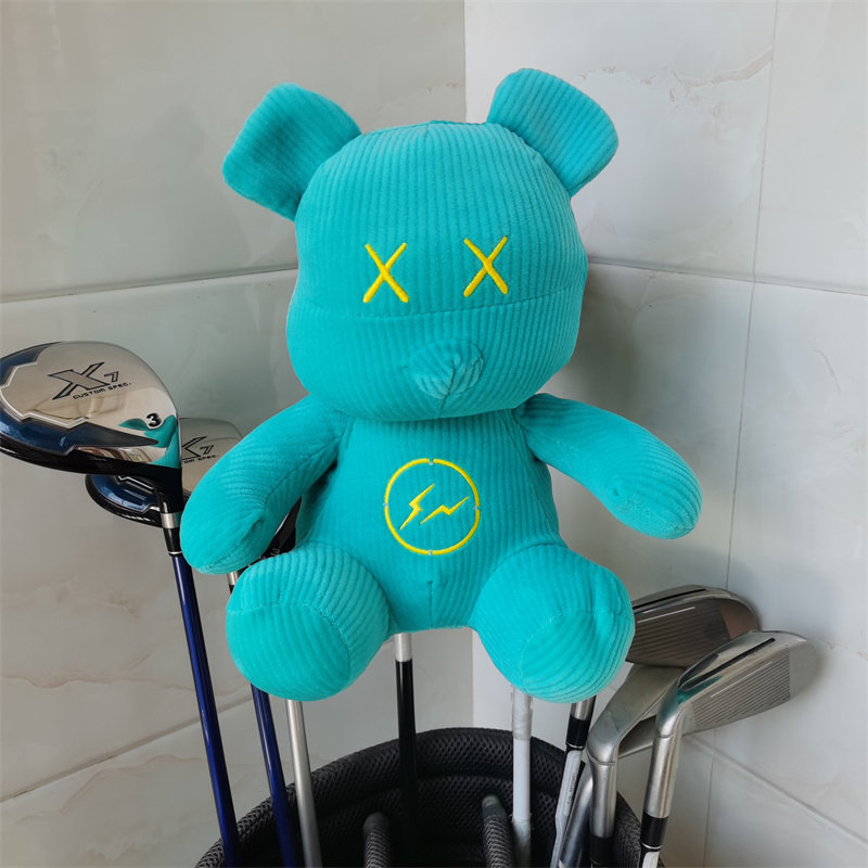 暴力熊高尔夫球杆套一号木帽套球道三五号木杆头保护套高尔夫杆套