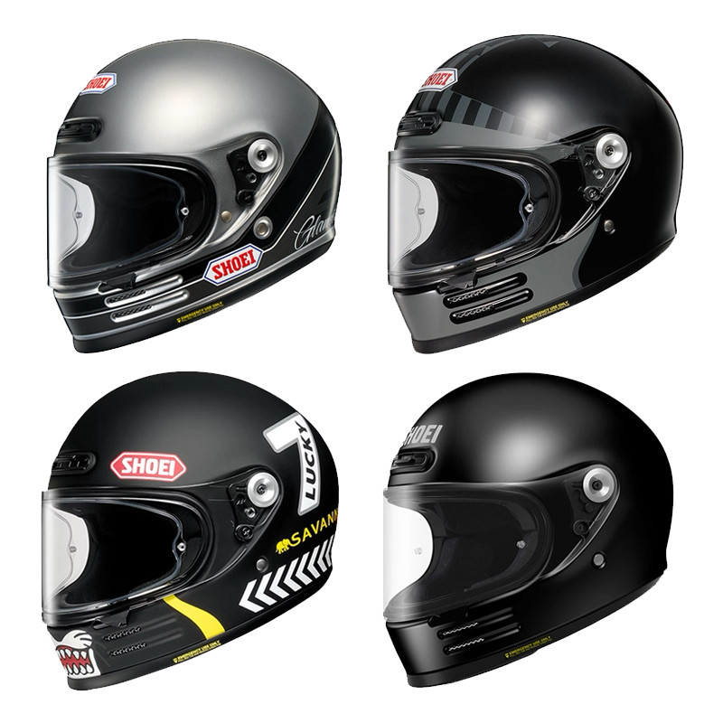 SHOEIGLAMSTER复古摩托车头盔