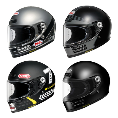 SHOEIGLAMSTER复古摩托车头盔