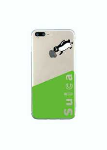 猫寝 日本suica 西瓜卡 jr 沙雕企鹅手机壳 透明软壳 型号备注即可 索尼手机壳也有