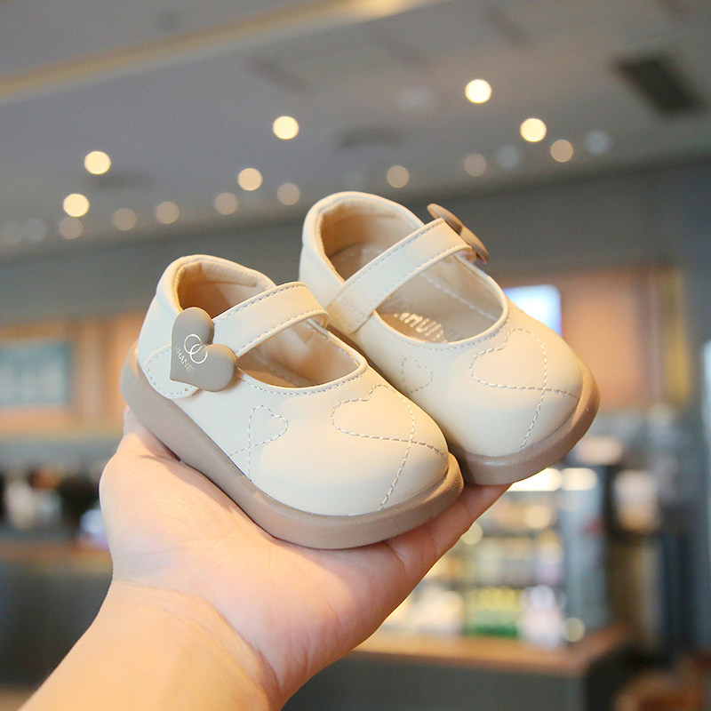 春秋季女宝宝公主单鞋学步鞋