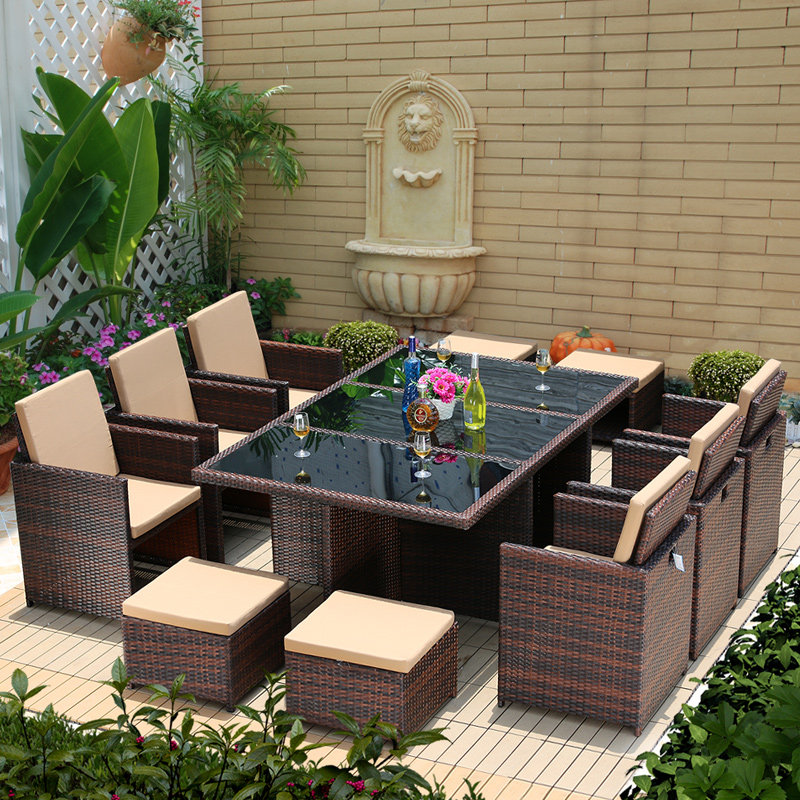 outdoors courtyard Rattan Tables and chairs combination Kit outdoor Garden Terrace Open air leisure time Courtyard Rattan chair suitin the Residential furniture , Outdoor/Patio furniture , Chairs Kit  category - from Buy2taobao.com to provide professional Taobao agent buy service