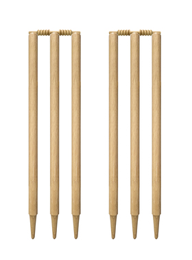 Cricket Stumps Wood板球三柱门实木桩门木球球门国际标准规格门