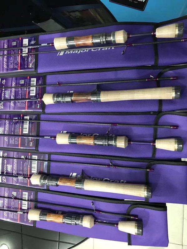 正品M92352ajorCraft列日本马牌龙鳟马溪口竿DTS DTC枪柄2系节路