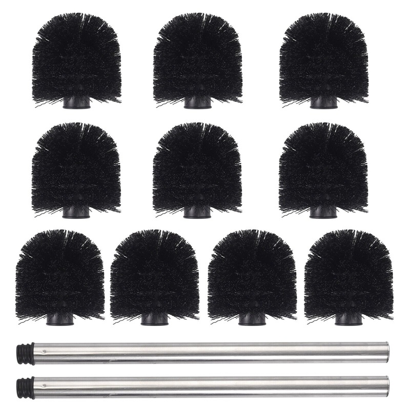 跨境塑料不锈钢马桶刷组合套装卫生间清洁刷子厕所清洁刷