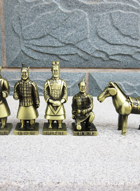 秦始皇兵马俑摆件酒柜客厅2025新款电视柜客厅轻奢高档西安纪念品