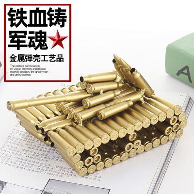 56坦克子弹壳工艺品飞机大炮仿真弹壳模型退役退伍军人战友纪念品