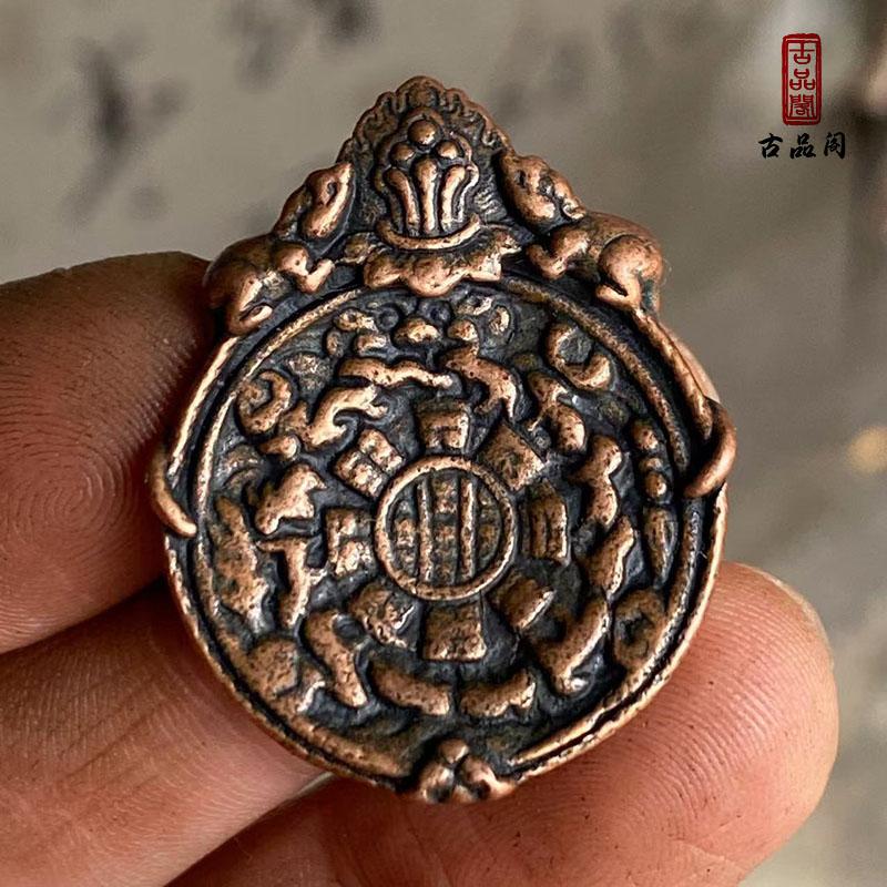 手工天铁托甲吐宝鼠挂件