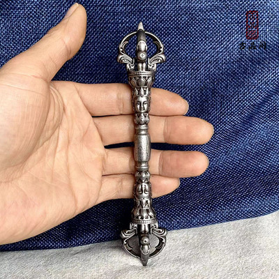 藏式天铁普巴五股金刚杵密宗法器