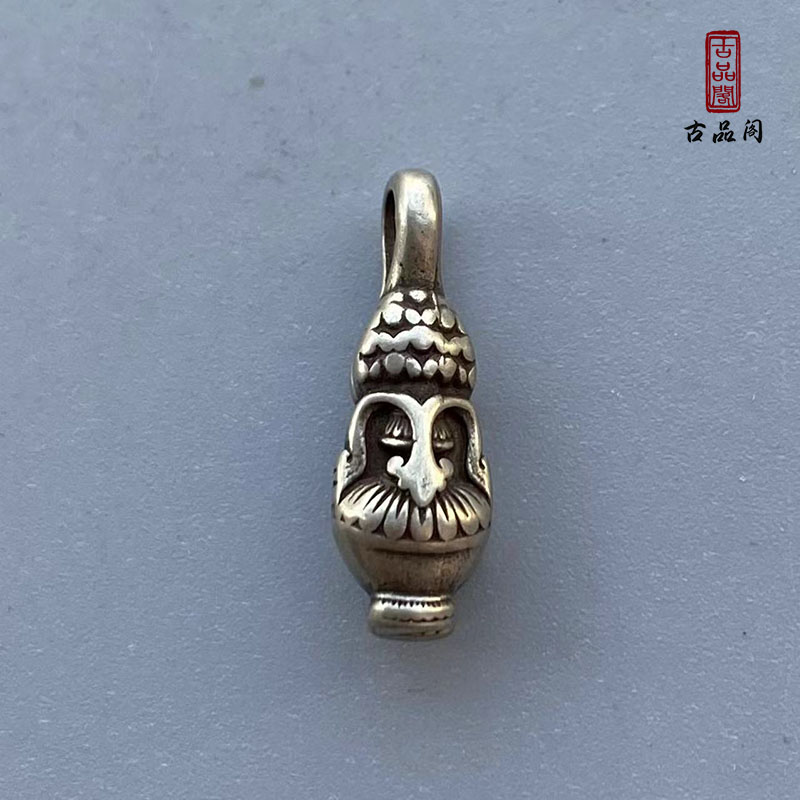 白利马铜西藏藏式宝瓶卡子侧挂项链佛珠念珠配饰文玩饰品特价批发
