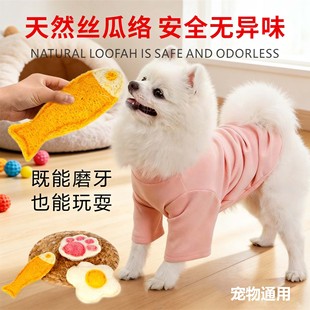 丝瓜络宠物玩具自嗨解闷逗猫棒磨牙洁齿耐咬磨牙棒猫狗