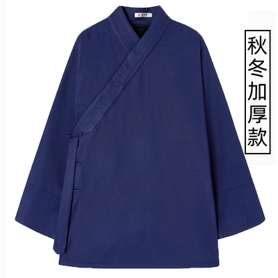 加厚保暖道袍男女同款