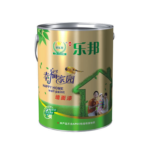 厂家直销促销漆乐邦幸福家园墙面漆室内乳胶漆内墙面漆净味涂料怎么样,好用不?